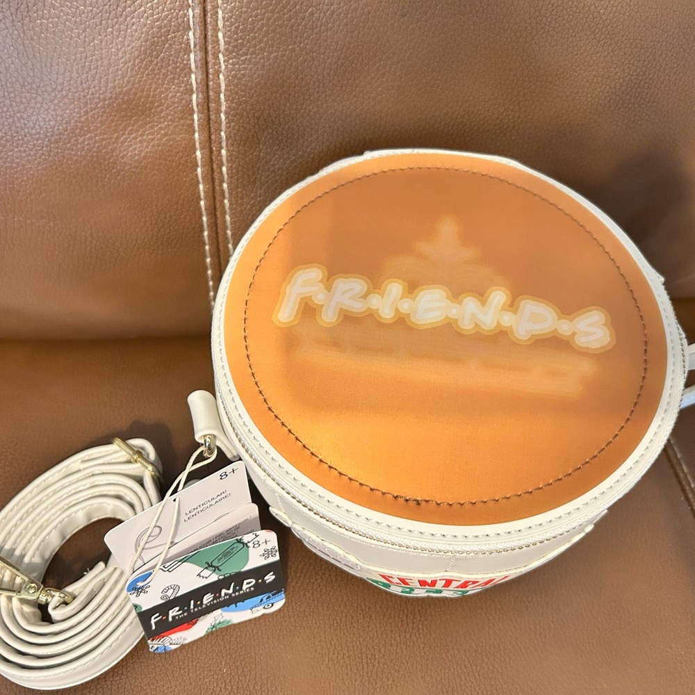 Loungefly Central Perk Cream Crossbody Bag - Picture 2 of 5